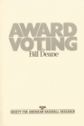 Image for Award Voting