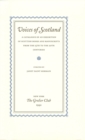 Image for Voices of Scotland  : a catalogue of an exhibition of Scottish books and manuscripts from the 15th to the 20th centuries