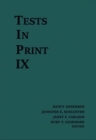 Image for Tests in print  : an index to tests, test reviews, and the literature on specific testsIX