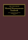 Image for The Twentieth Mental Measurements Yearbook