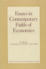 Image for Essays in Contemporary Fields of Economics : In Honor of Emmanuel T. Weiler, 1914-1979