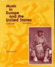 Image for Music in Europe and the United States : 2nd Ed.