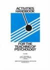 Image for Activities Handbook for the Teaching of Psychology