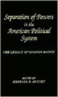 Image for Separation of Powers in the American Political System