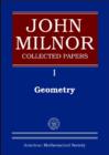 Image for John Milnor Collected Papers, Volume 1