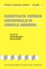 Image for Substrata versus Universals in Creole Genesis