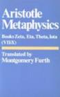 Image for Metaphysics : Bks. 6-10. Zeta, Eta, Theta, Iota