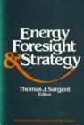 Image for Energy, Foresight, and Strategy