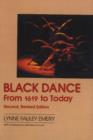 Image for Black dance  : from 1619 to today