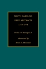 Image for South Carolina Deed Abstracts, 1773-1778, Books F-4 through X-4