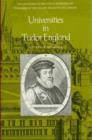 Image for Universities in Tudor England