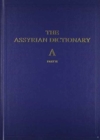 Image for Assyrian Dictionary of the Oriental Institute of the University of Chicago, Volume 1, A, part 2