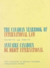 Image for The Canadian Yearbook of International Law, Vol. 07, 1969