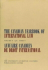 Image for The Canadian Yearbook of International Law, Vol. 05, 1967
