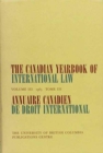 Image for The Canadian Yearbook of International Law, Vol 03, 1965