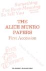 Image for Alice Munro Papers