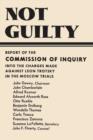Image for Not Guilty Report of the Commission of Inquiry into the Charges Made Against Leon Trotsky in the Moscow Trials