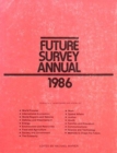 Image for Future Survey Annual 1986