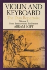 Image for Violin and Keyboard : The Duo Repertoire: From Beethoven to