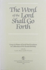 Image for The Word of the Lord Shall Go Forth : Essays in Honor of David Noel Freedman in Celebration of His Sixtieth Birthday