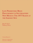 Image for Late Prehistoric Bison Procurement in Southeastern New Mexico