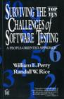 Image for Surviving the Top-ten Challenges of Software Testing