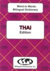 Image for English-Thai &amp; Thai-English Word-to-Word Bilingual Dictionary