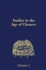 Image for Studies in the Age of Chaucer : Volume 3