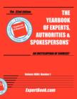 Image for Yearbook of Experts, Authorities &amp; Spokespersons -- 32nd Edition - 2012
