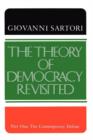 Image for The Theory of Democracy Revisited - Part One : The Contemporary Debate