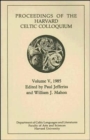 Image for Celtic Colloquium 5, 1985 - Processings of the Harvard Celtic Coloquium
