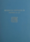 Image for Quirigua Reports, Volume II