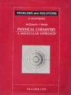 Image for Problems and solutions to accompany McQuarrie and Simon physical chemistry - a molecular approach