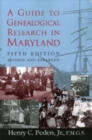 Image for A Guide To Genealogical Research in Maryland 5e