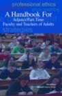 Image for A Handbook for Adjunct/Part-Time Faculty and Teachers of Adults