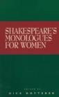 Image for Shakespeare&#39;s Monologues for Women