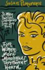 Image for For Women : More Monologues They Haven&#39;t Heard