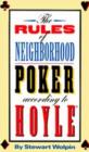 Image for The Rules of Neighborhood Poker According to Hoyle