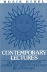 Image for Contemporary Lectures : Chart Interpretation Astrology &amp; Psychology Relationships