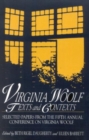 Image for Virginia Woolf: Texts and Contexts : Selected Papers from the Fifth Annual Conference on Virginia Woolf