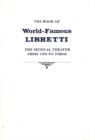 Image for Book of World-Famous Libretti