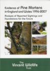 Image for Evidence of Pine Martens in England and Wales 1996-2007