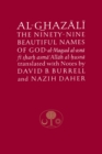 Image for Al-Ghazali on the Ninety-nine Beautiful Names of God