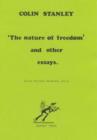 Image for Nature of Freedom and Other Essays