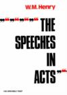 Image for The Speeches in Acts