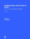 Image for International who&#39;s who in musicVol. 2: Pop music