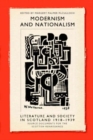 Image for Modernism and Nationalism : Literature and Society in Scotland 1918-1939
