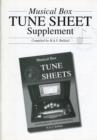 Image for Musical Box Tune Sheet Supplement