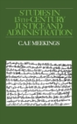 Image for Studies in Thirteenth-Century Justice and Administration