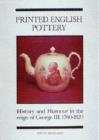 Image for Printed English Pottery